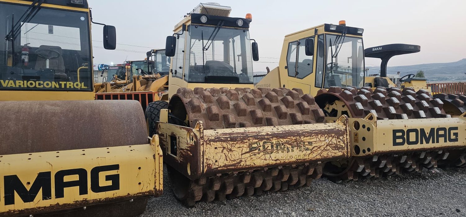Padfoot rollers, ready for mobilisation