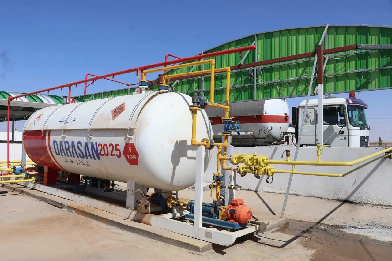 LPG storage and dispensing installation