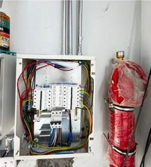 Distribution board wiring
